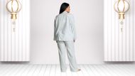 Flannel Long Pajama Set (Image via Victoria's Secret)